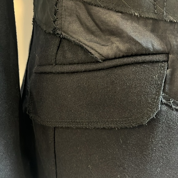 Ambiente Vintage Black Wool & Cashmere Blazer - Picture 6 of 15